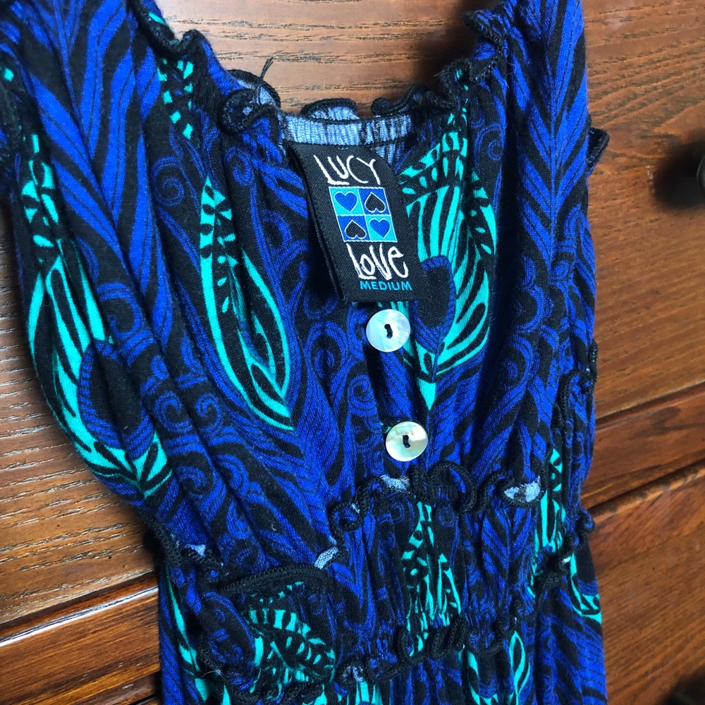 Lucy Love Peacock Sundress
